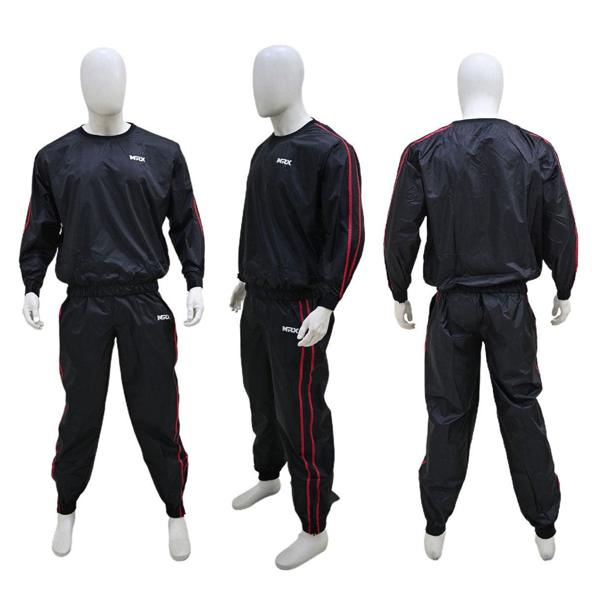 MRX Mens Sauna Sweat Suit Weight Loss Slimming Gym Training Boxing MMA - Triathlete Store