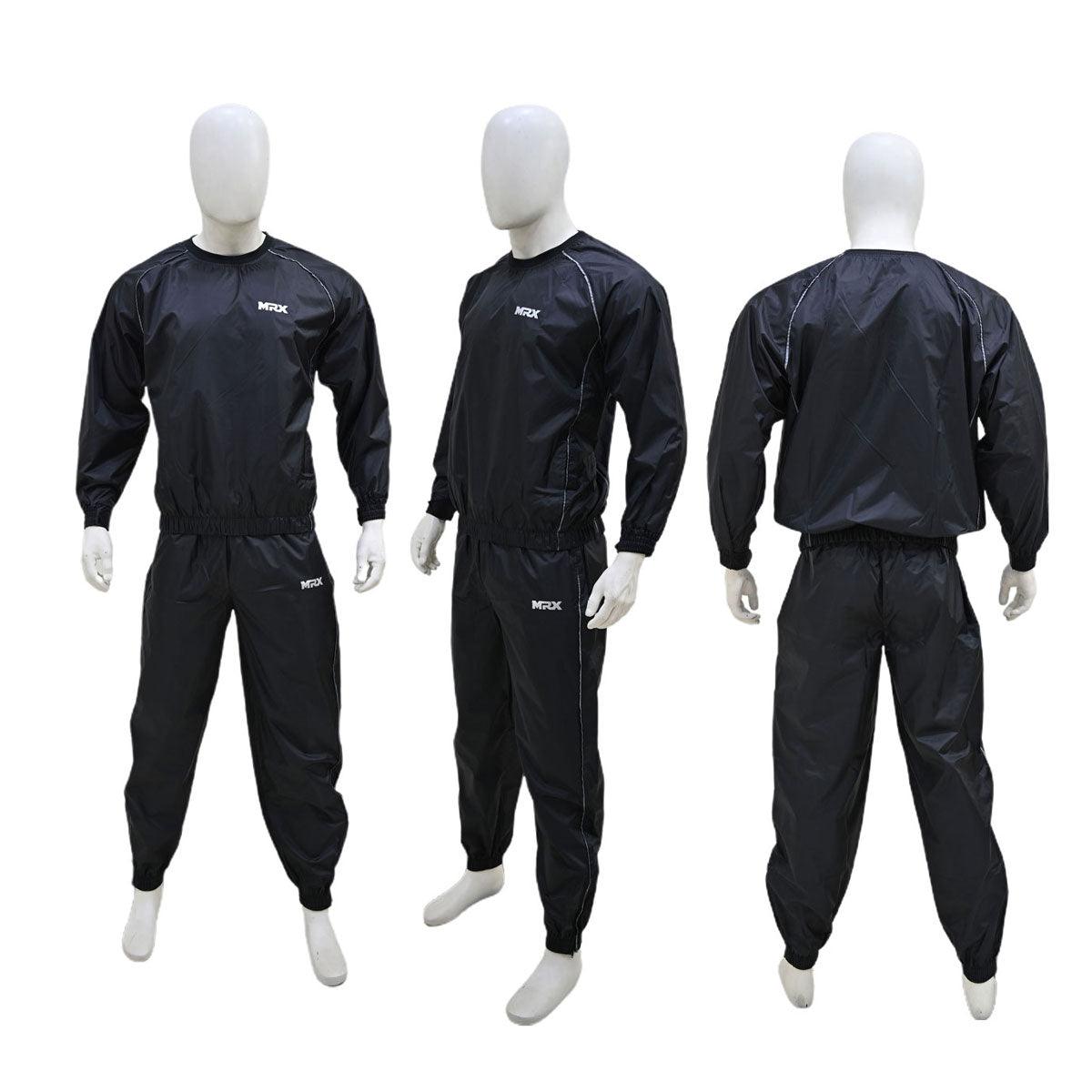 MRX Mens Sauna Sweat Suit Weight Loss Slimming Gym Training Boxing MMA - Triathlete Store
