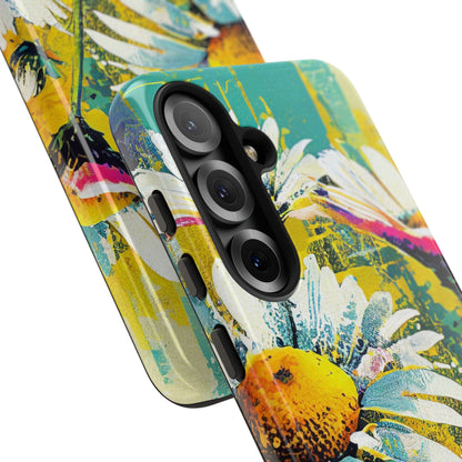 Colorful Daisy Floral Tough Phone Case