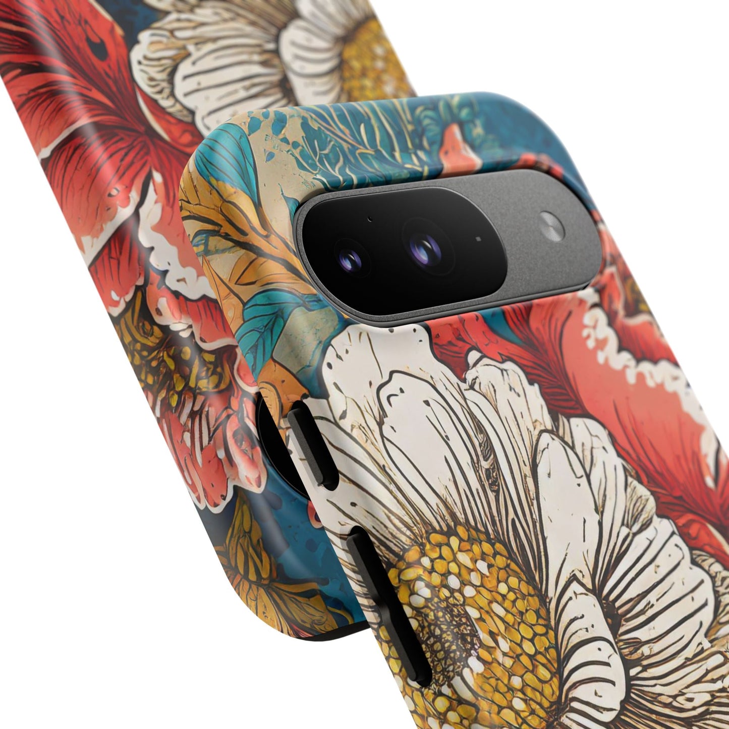 Artistic Floral Tough Phone Case