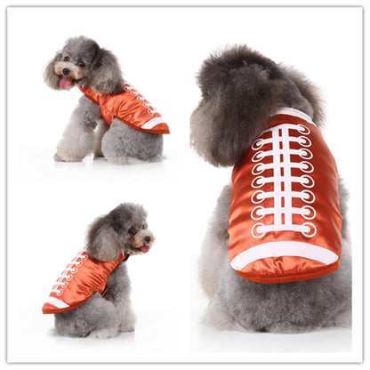Football Dog Costume Jacket