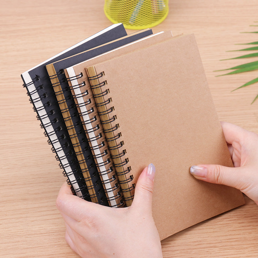 Spiral-Bound Sketchbook & Journal