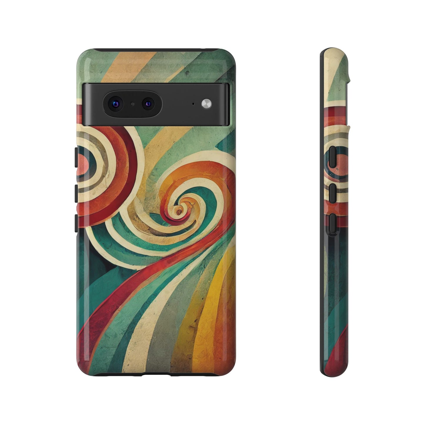 Colorful Swirl Tough Phone Case