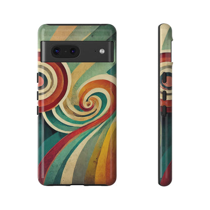 Colorful Swirl Tough Phone Case