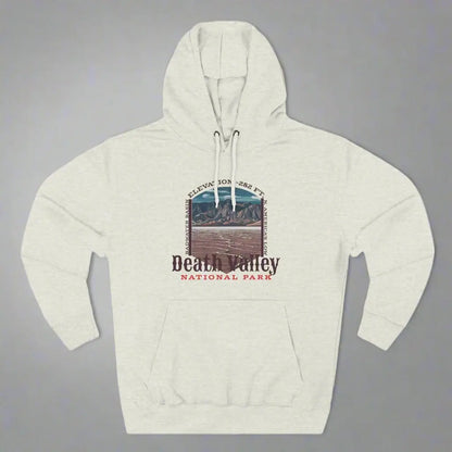 Death Valley National Park  Unisex Fit Fleece Hoodie Badwater Basin
