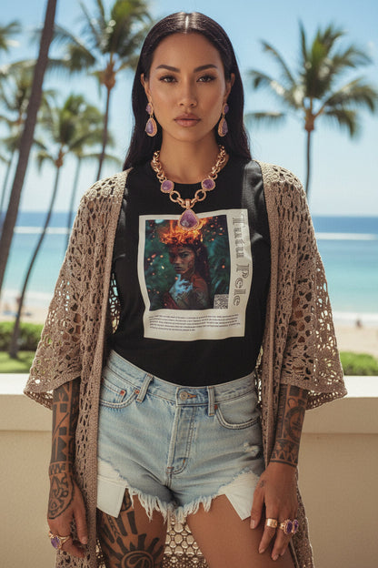 Tūtū Pele Aziza & Fae Unisex Heavy Cotton Tee