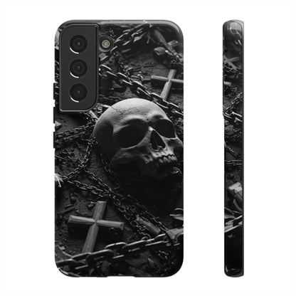 Gothic Skull Tough Phone Case