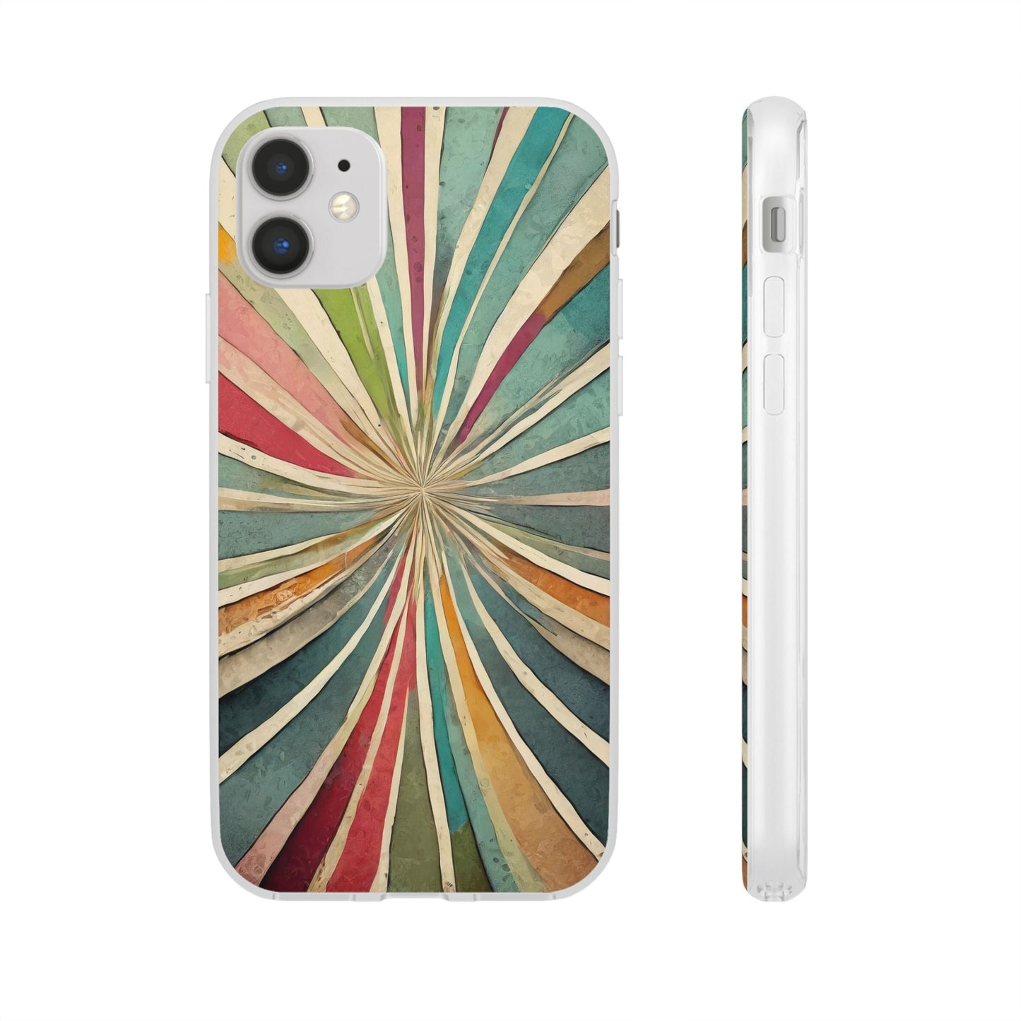 Vibrant Rainbow Flexi Phone Case