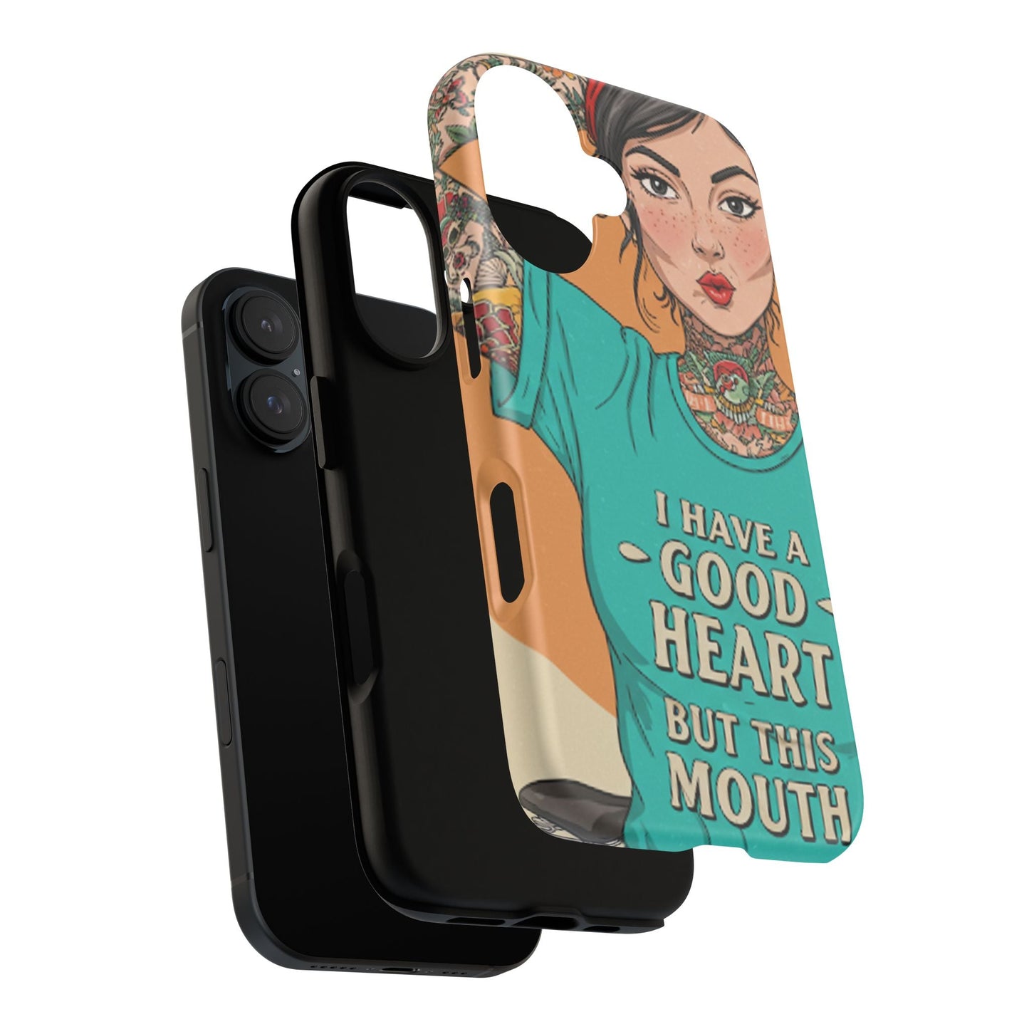 I Have A Good Heart Tough Phone Case