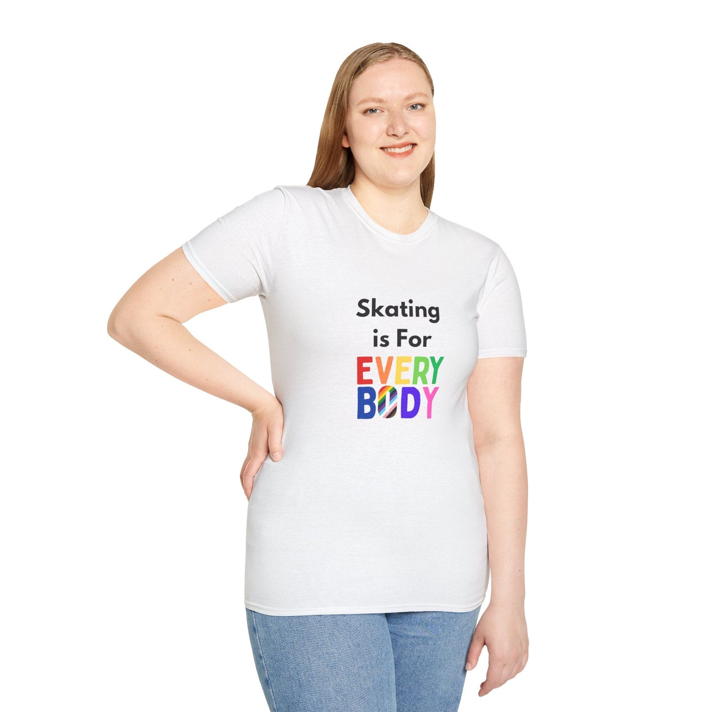 Skating is For Everybody Unisex T-Shirt