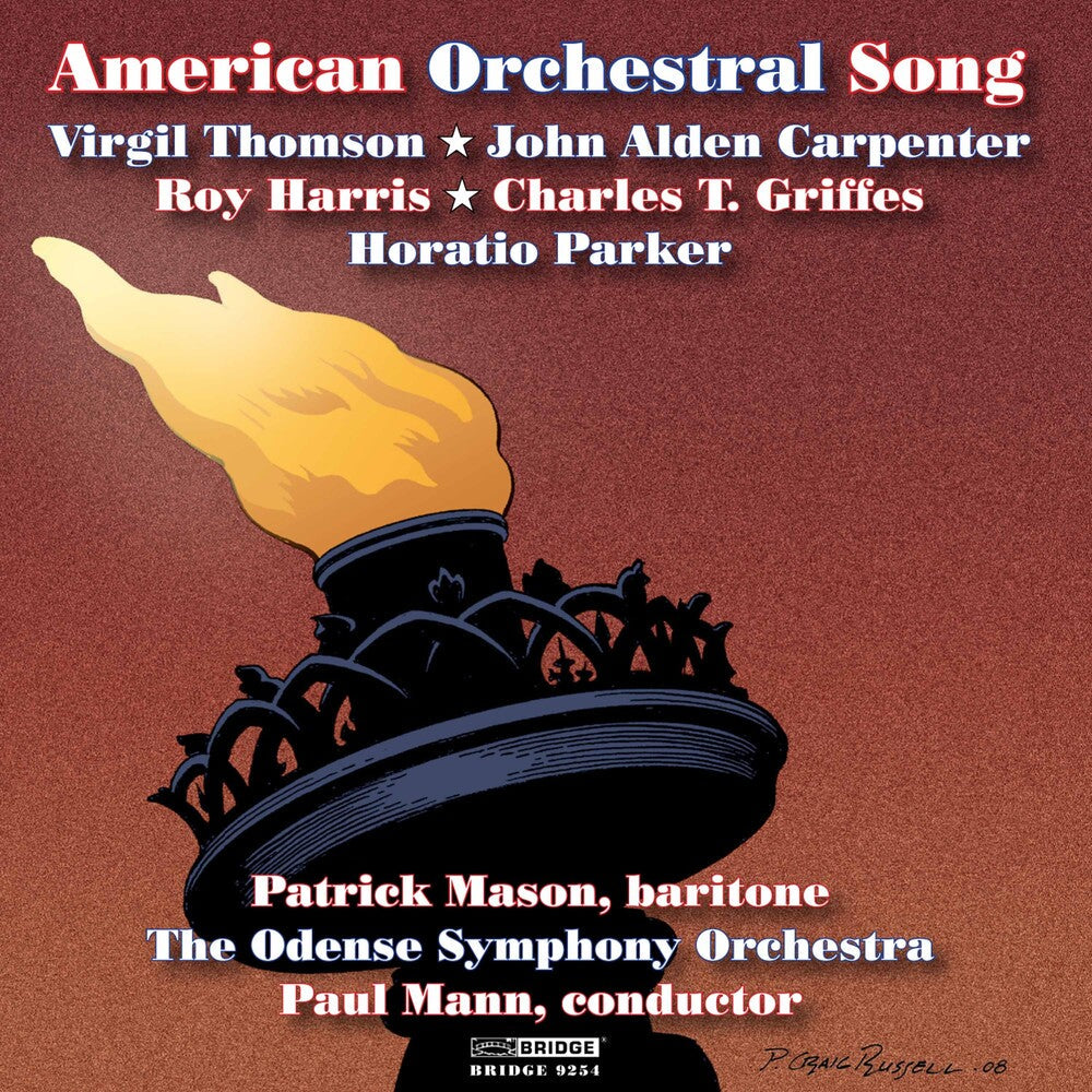 Patrick Mason - American Orchestral Song [CD]