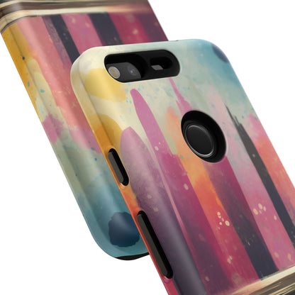 City Skyline Vibrant Tough Phone Case