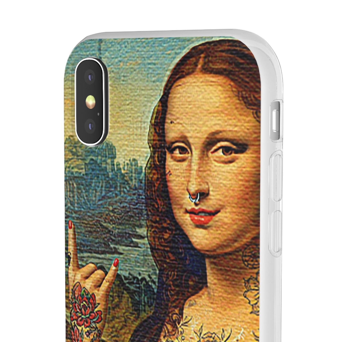 Rebel Mona Lisa Flexi Phone Case
