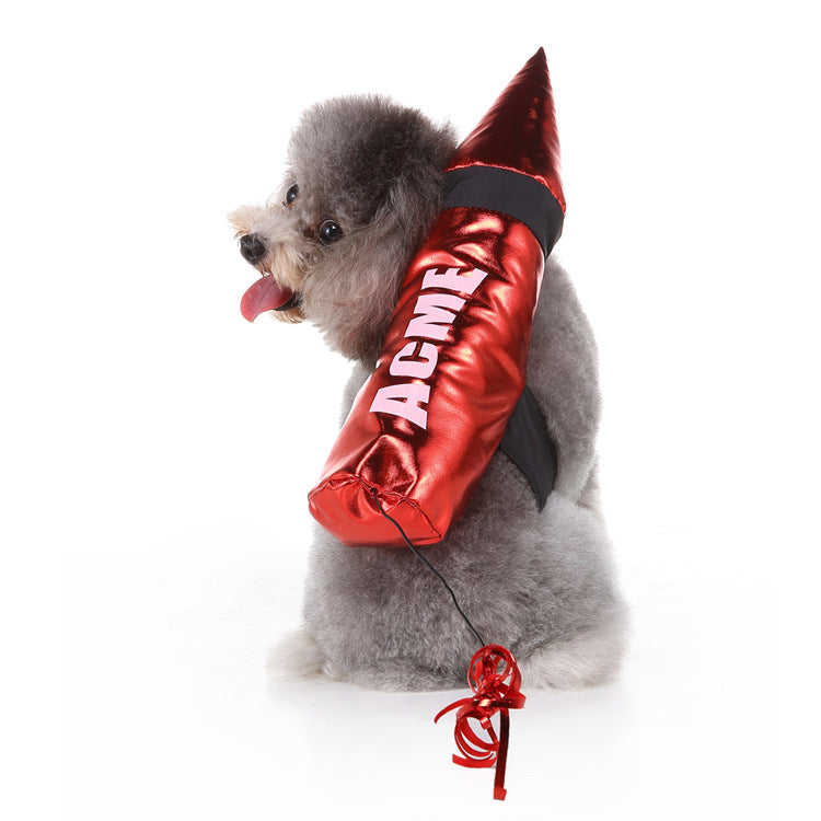 Pet costume rocket