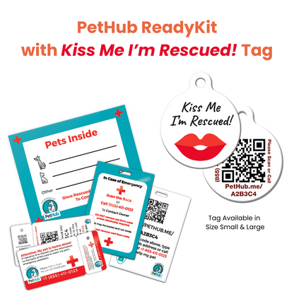 PetHub QR Pet ID Comprehensive ReadyKit – Complete Emergency Kit
