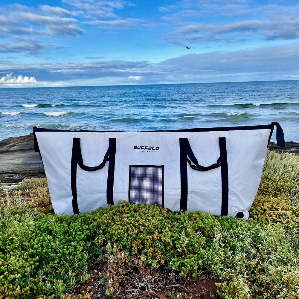 60x20'' Fish Cooler Bag With YKK Zipper, Flat Bottom