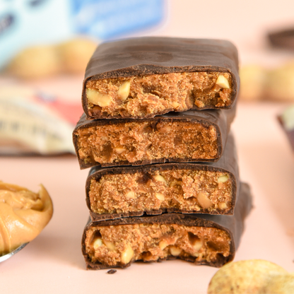 dark chocolate peanut butter energy bars