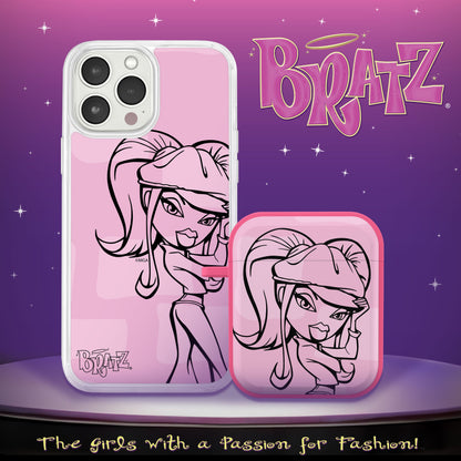 Bratz® Passion For Fashion HD Apple iPhone 14 Mag-Safe Phone Case and AirPods Gen 1 & 2 Combo Package