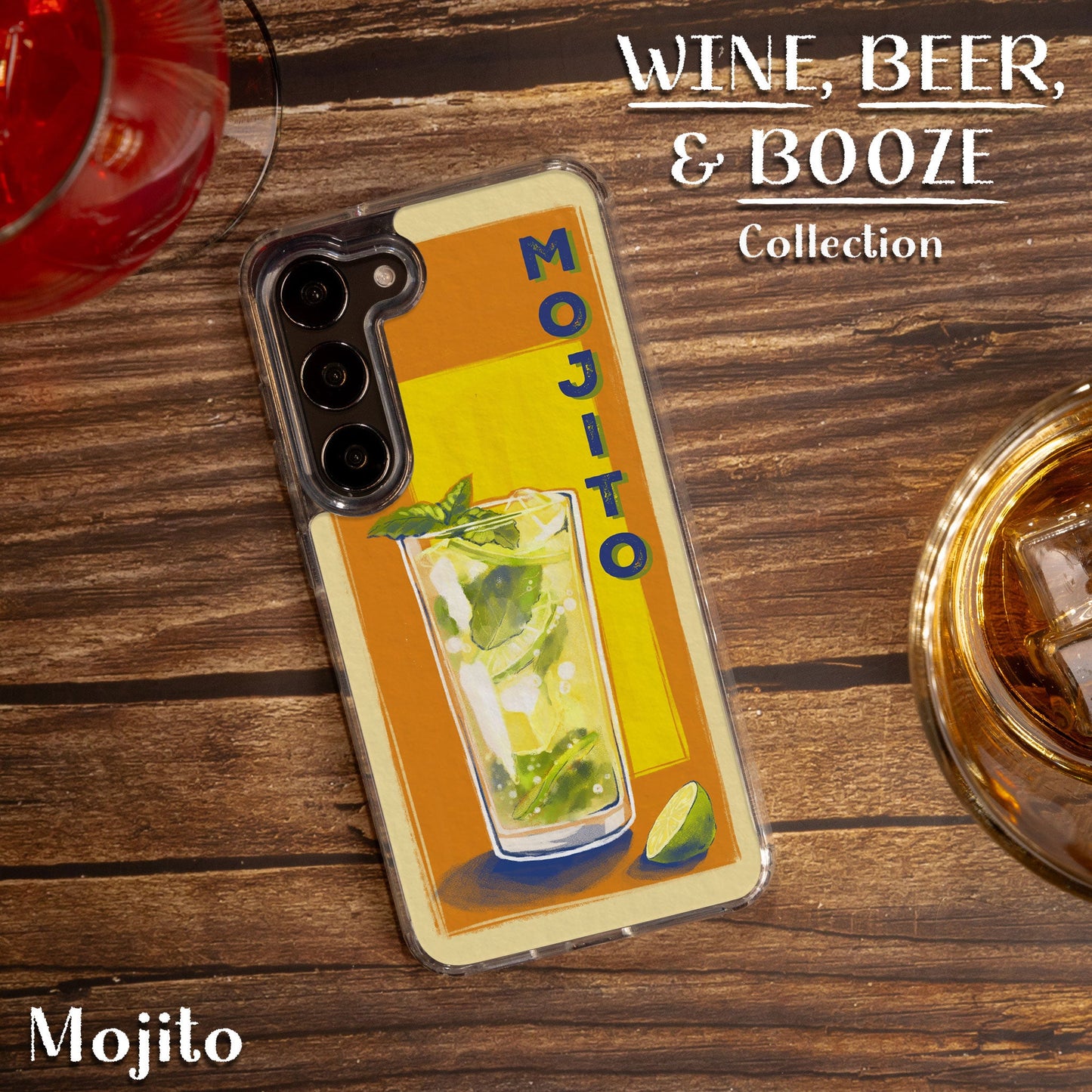 Wine, Beer, & Booze HD Samsung Galaxy S23 Phone Case