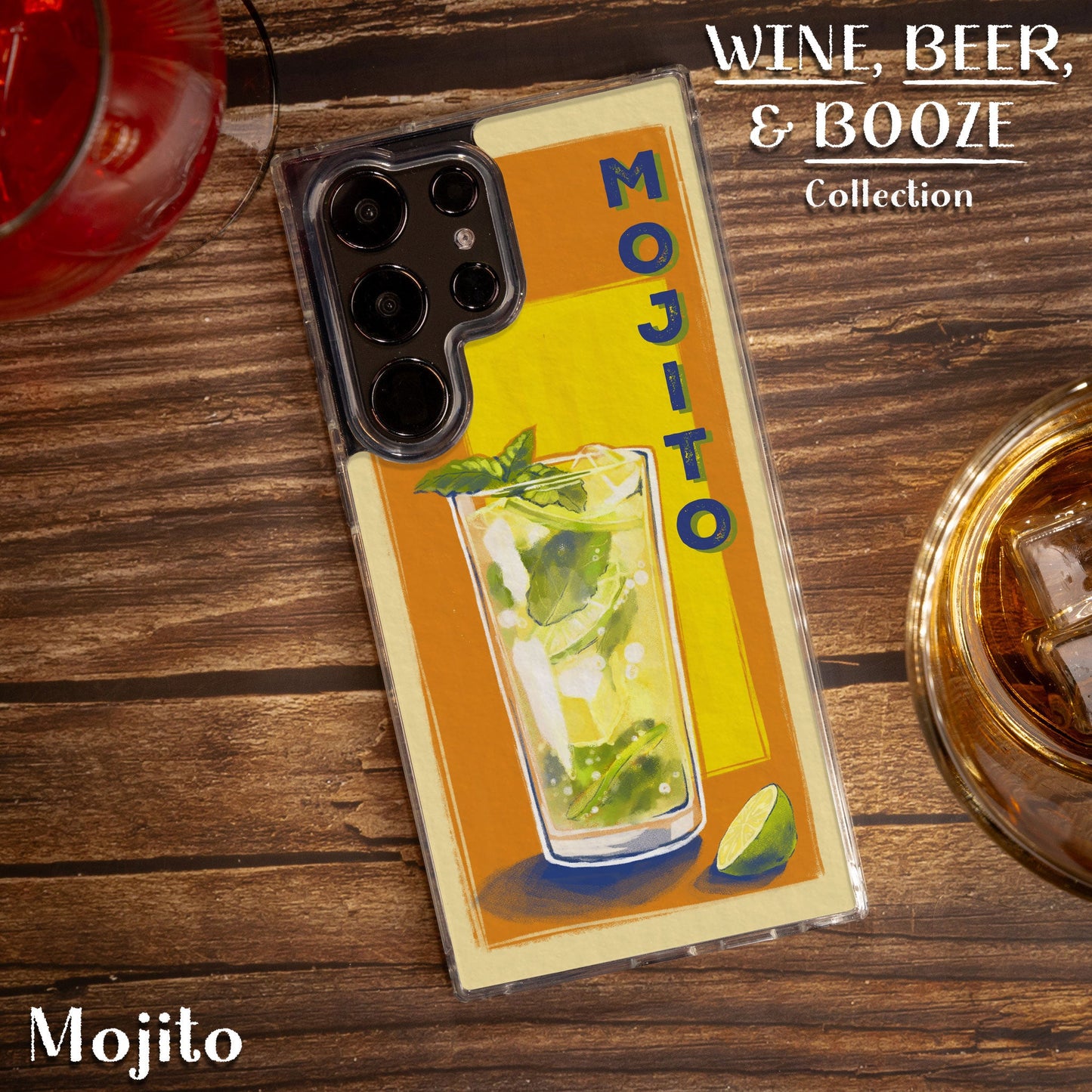 Wine, Beer, & Booze HD Samsung Galaxy S23 Phone Case