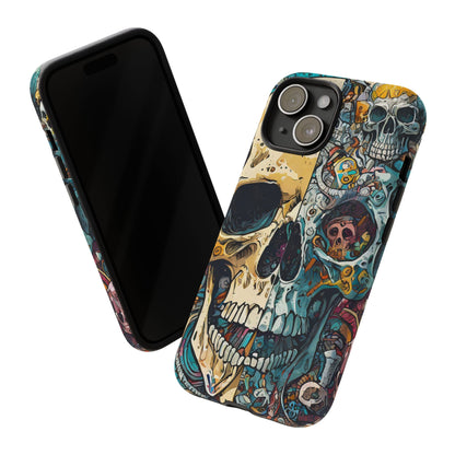 Iconic Skulls Tough Phone Case