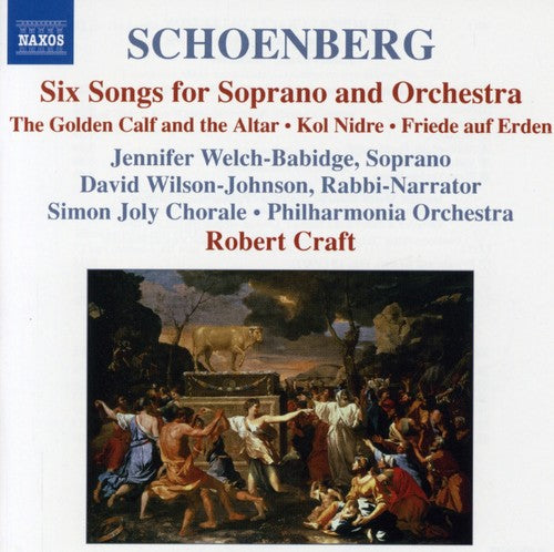 Robert Craft - Six Songs for Soprano & Orchestra Music CD