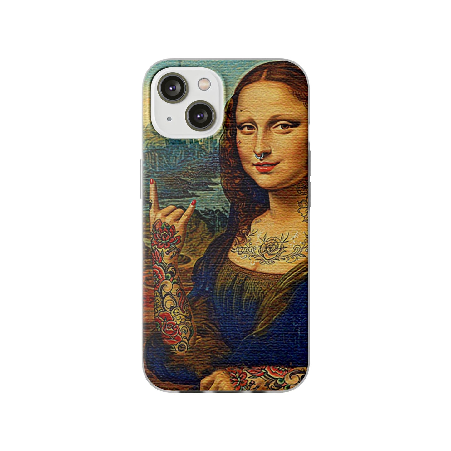Rebel Mona Lisa Flexi Phone Case