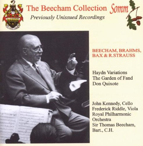 SIR THOMAS BEECHAM - Beecham Brahms Bax & Strauss Music CD