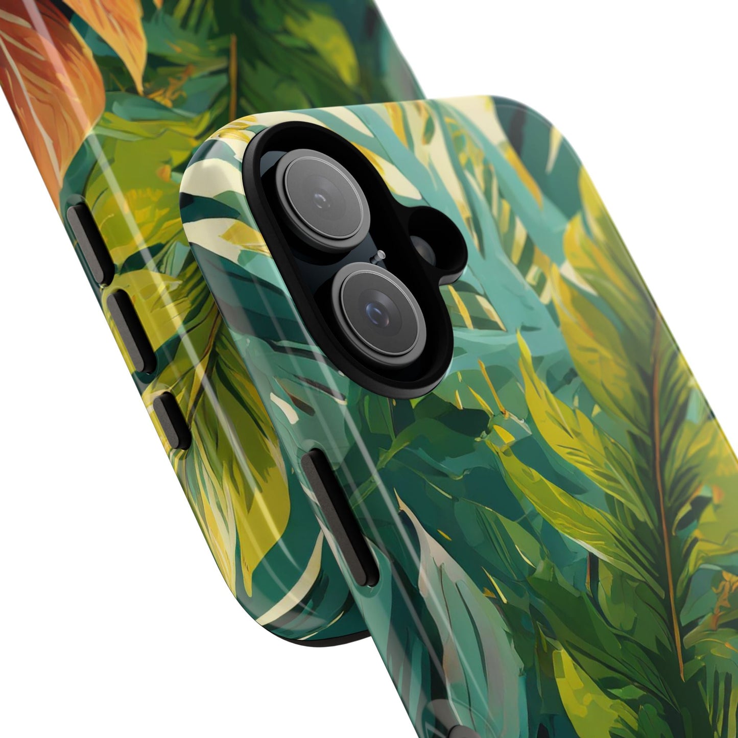 Tropical Leaf Tough Phone Case
