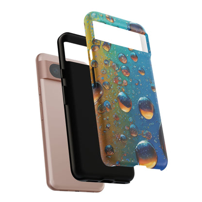 Colorful Water Droplets Tough Phone Case