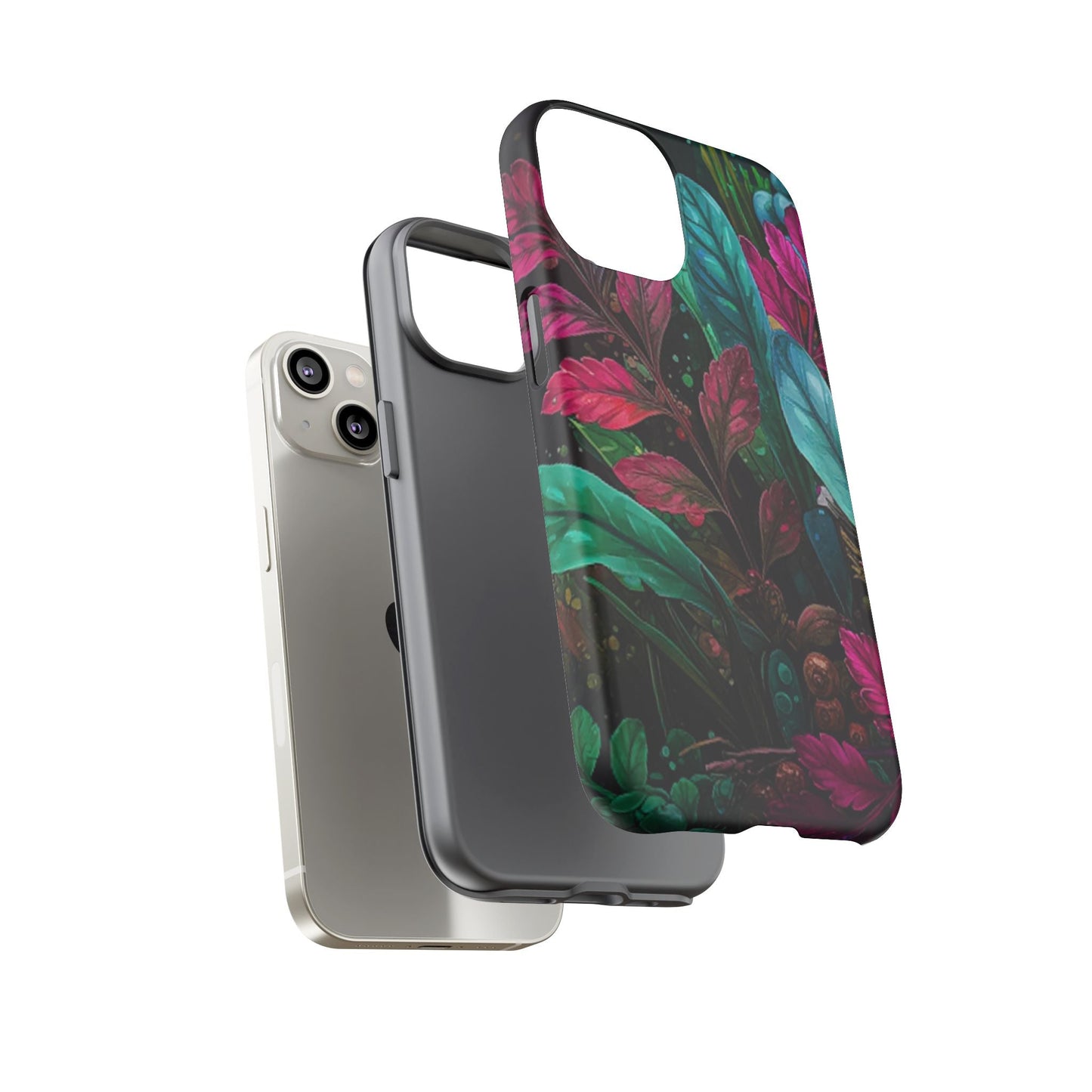 Vibrant Floral Tough Phone Case