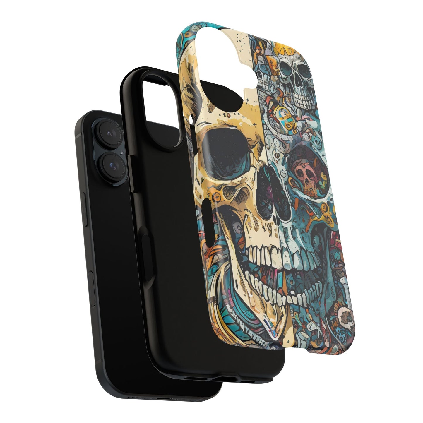 Iconic Skulls Tough Phone Case