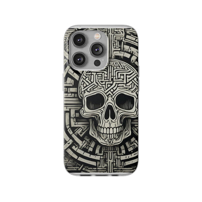 Gothic Skull Maze Flexi Case