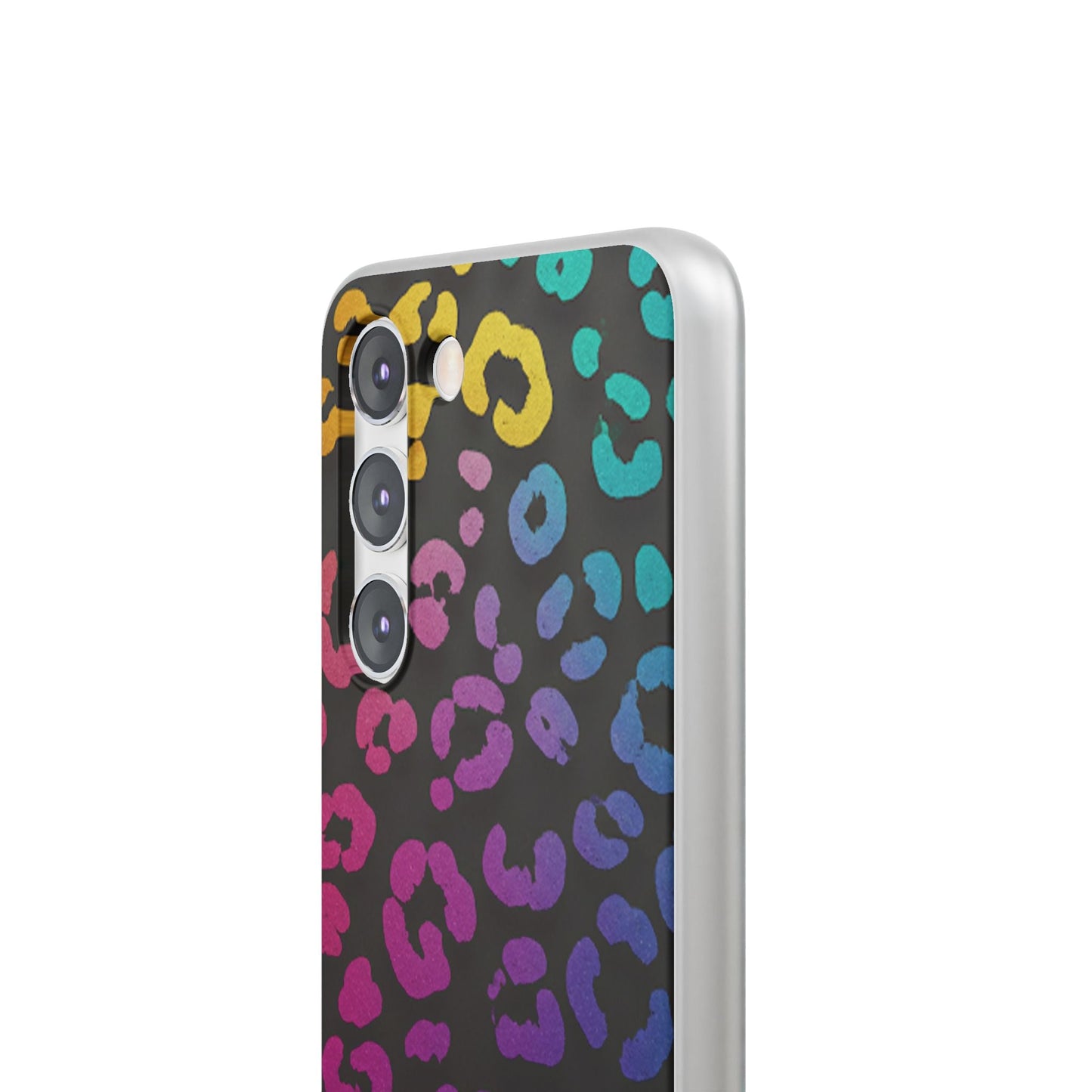 Vibrant Leopard Print Flexi Phone Case
