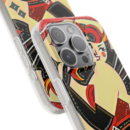 Red & Black Female Devil Flexi Phone Case