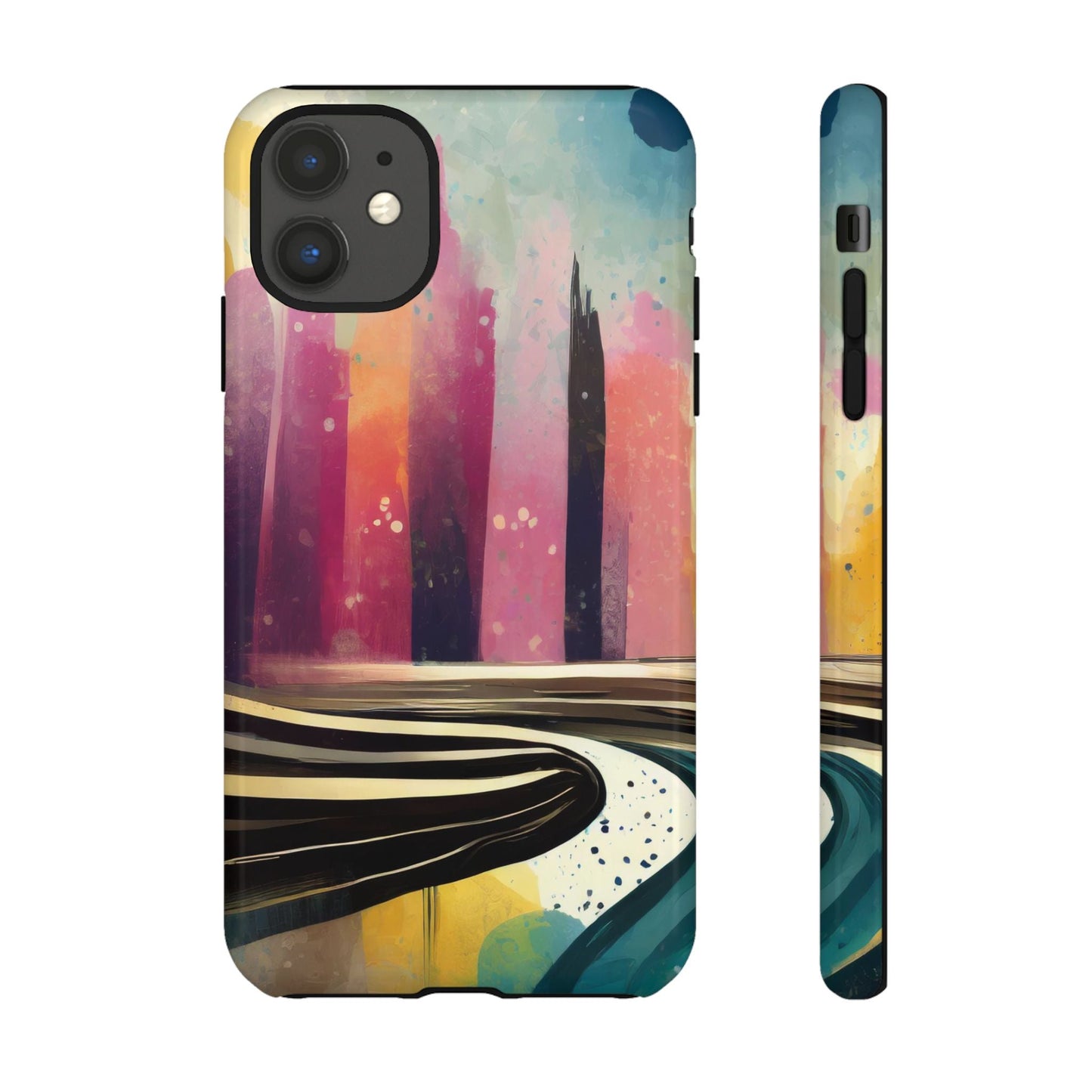 City Skyline Vibrant Tough Phone Case