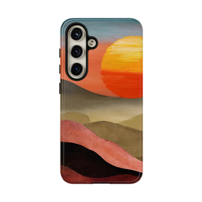 Artistic Sunset Tough Phone Case