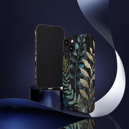 Dark Floral Tough Phone Case