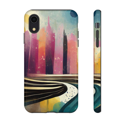 City Skyline Vibrant Tough Phone Case