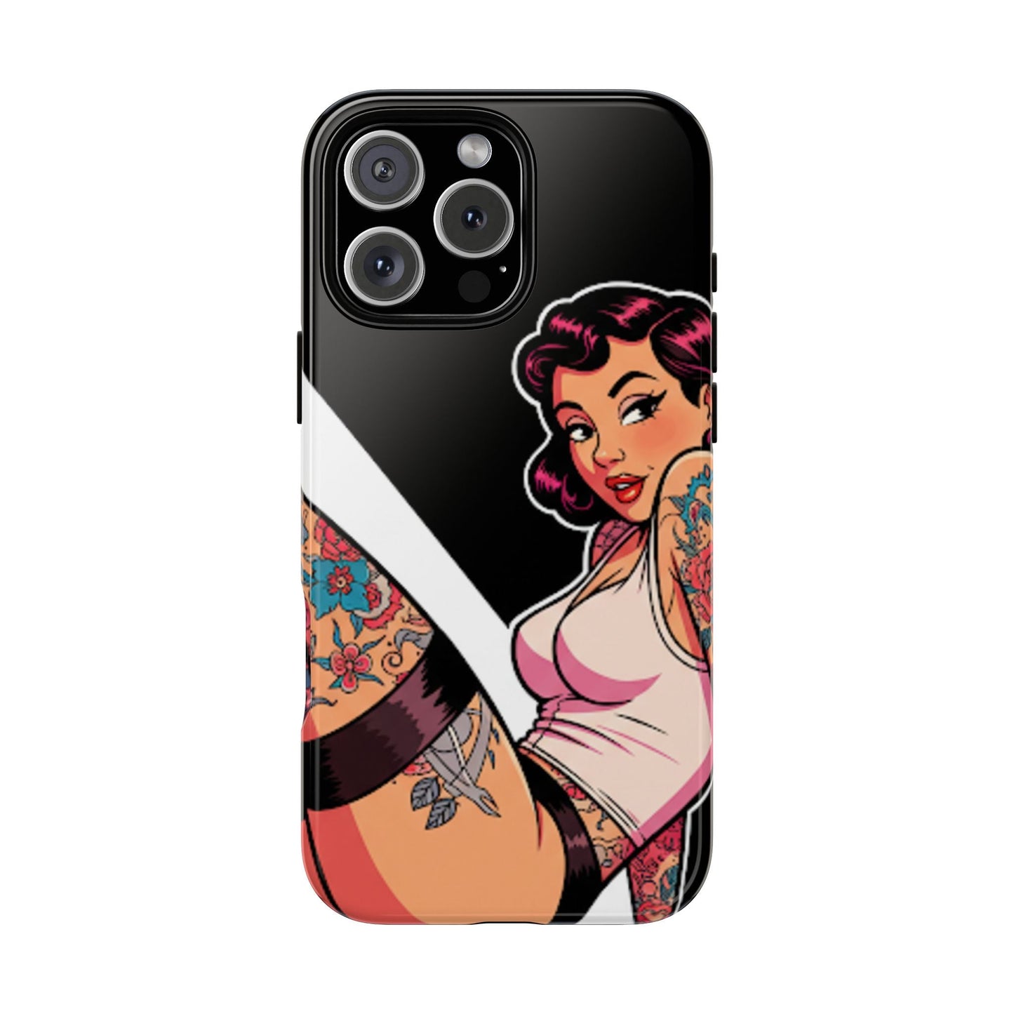 Vintage Tattoo Beauty Tough Phone Case