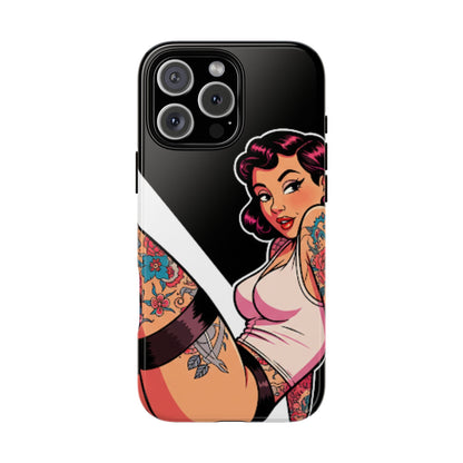 Vintage Tattoo Beauty Tough Phone Case