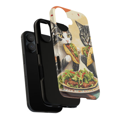 Funny Taco Cat Tough Phone Case