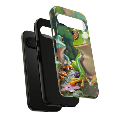 Someone Watching Colorful Frog Tough Phone Case
