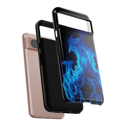Blue Flames Tough  Phone Case
