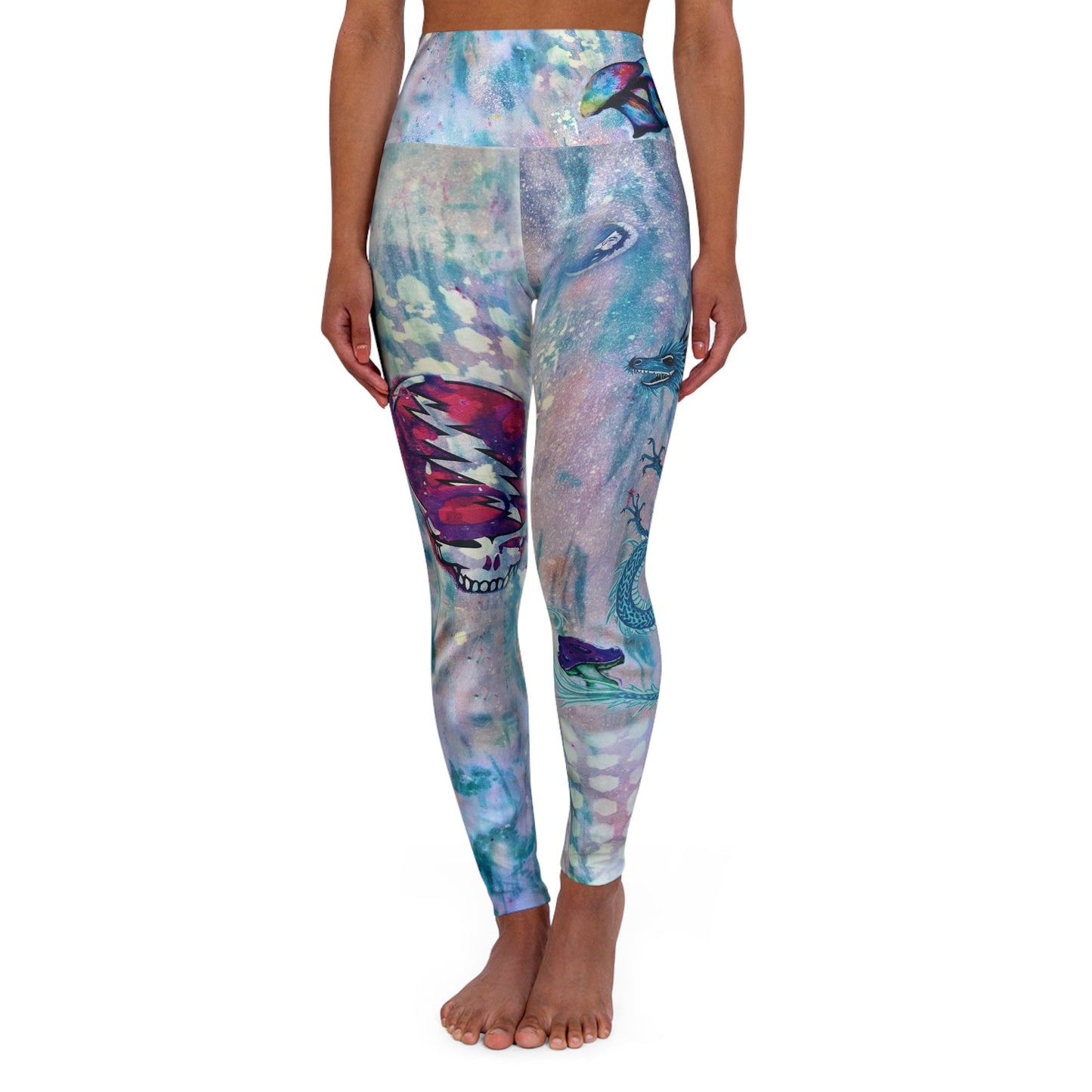 Dragon IKO IKO Remix Yoga Leggings