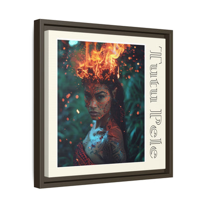 Tūtū Pele Aziza & Fae Matte Canvas Framed