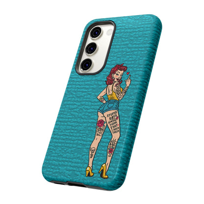 Stupid Boys Tough Phone Case