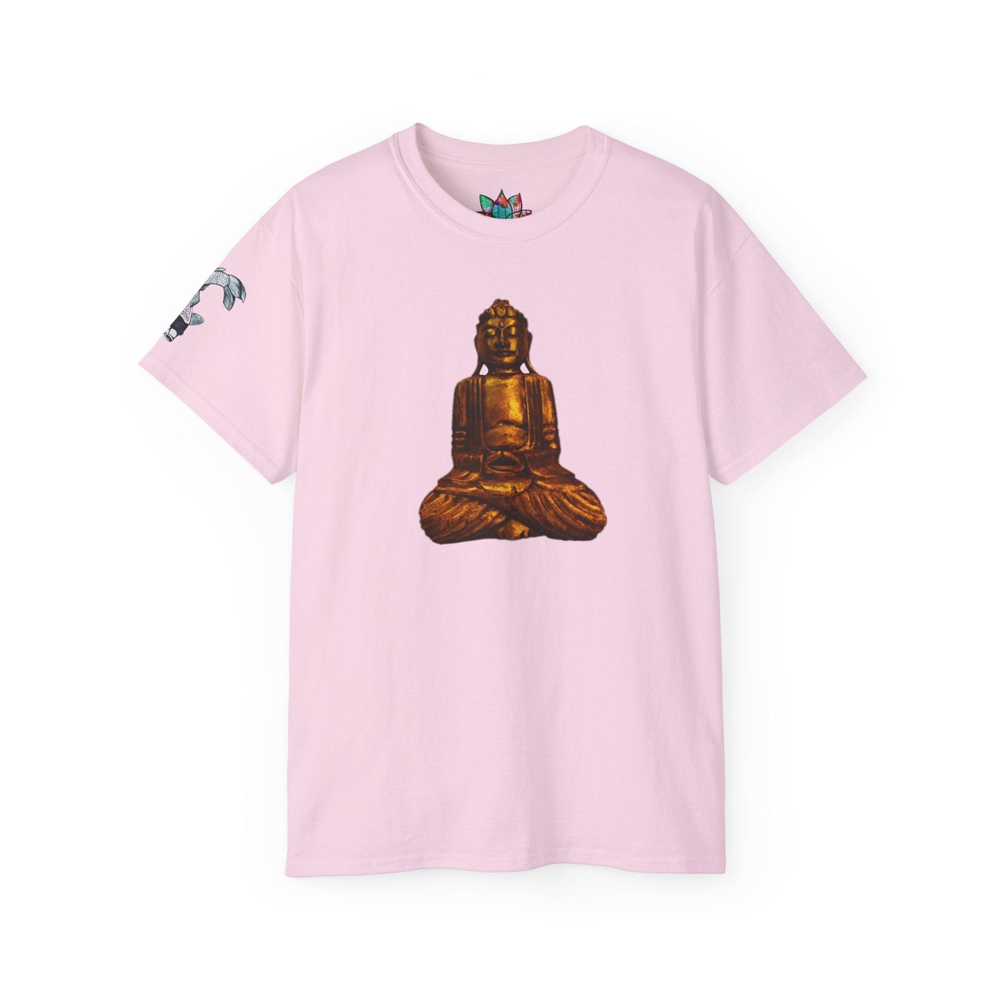 Fine Art Buddha Carving Print Unisex Ultra Cotton Tee