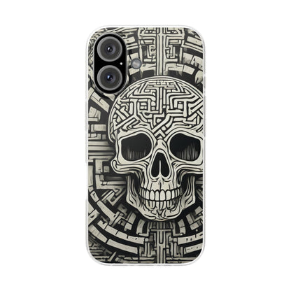 Gothic Skull Maze Flexi Case