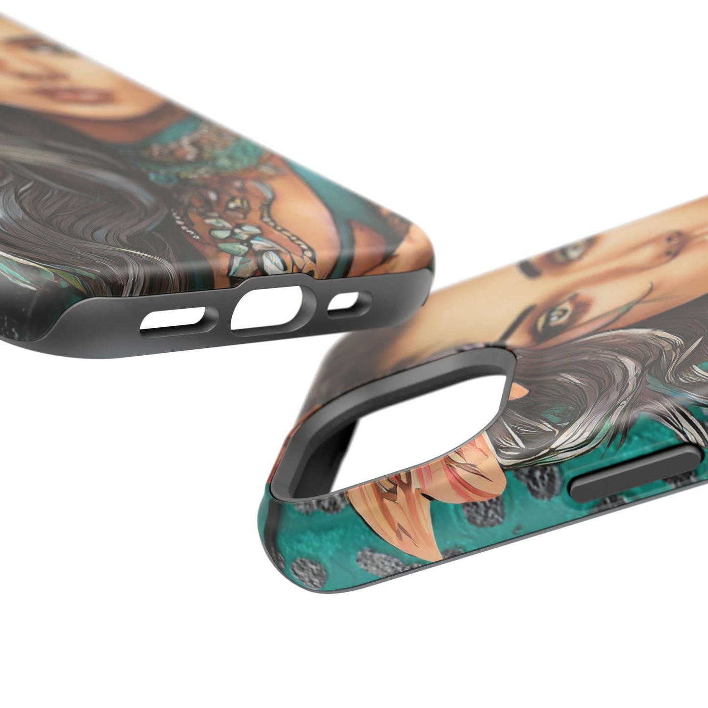 Vibrant Beauty Magnetic Tough Phone Case